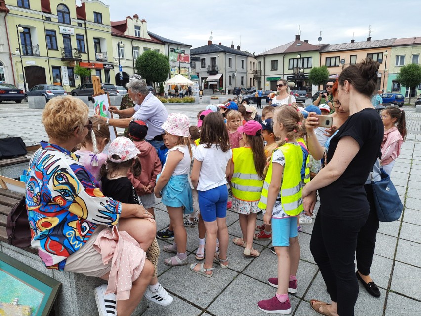 Plener malarski "Gmina Małogoszcz na sztalugach" rozpoczęty....