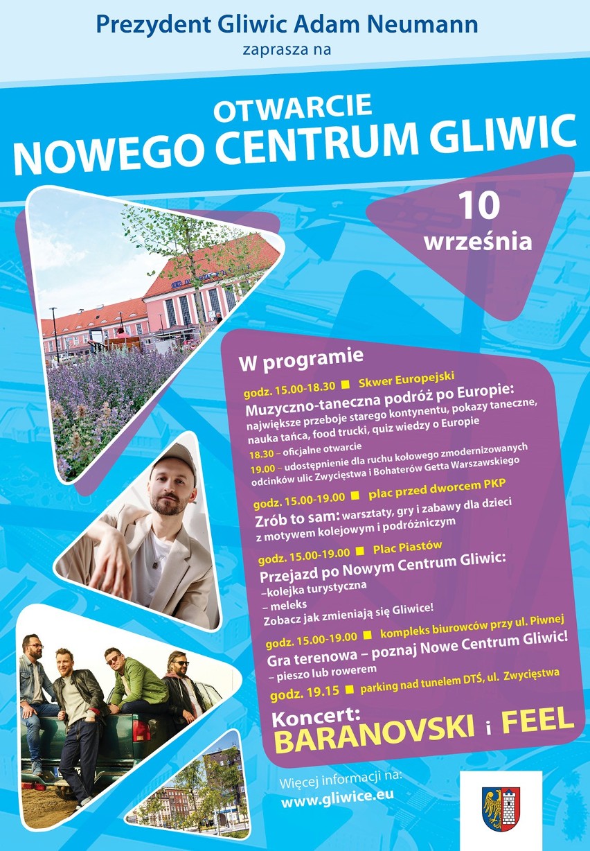 Otwarcie Nowego Centrum Gliwic – 10 września 2023r....