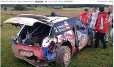 Wypadek Roberta Kubicy na treningu: Jego samochód wypadł z trasy i dachował