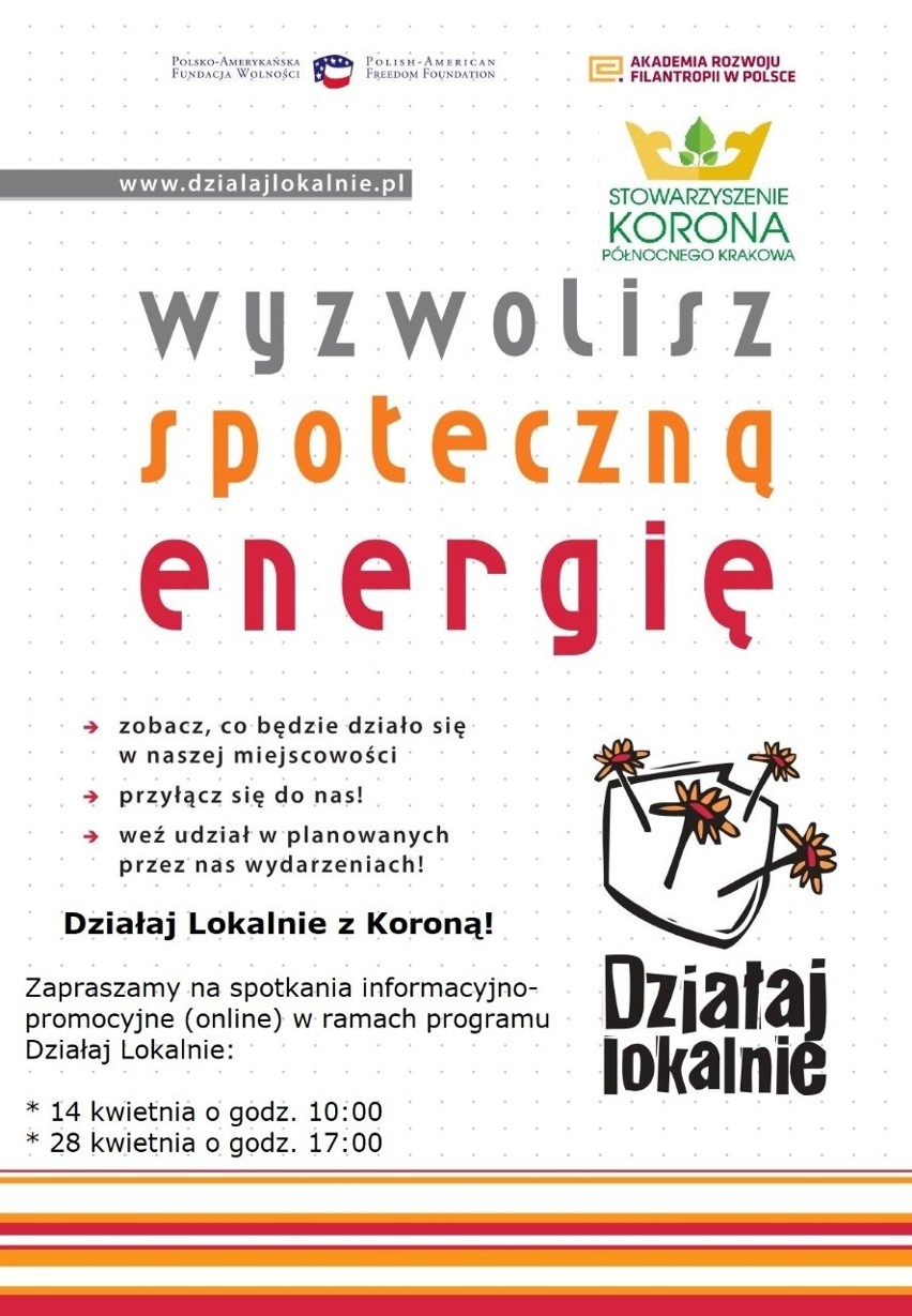 Powiat krakowski. Są pieniądze dla klubów, stowarzyszeń, organizacji. Można upiększać wioski, szyć stroje, uczyć się pierwszej pomocy