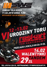 VI urodziny o toru kartingowego RESKART Racing w Rzeszowie. Będzie dużo atrakcji dla dzieci i dorosłych