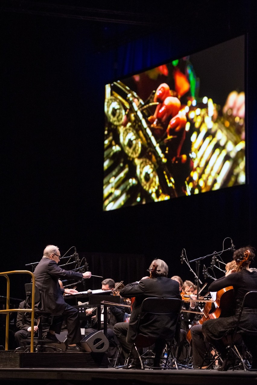 Ennio Morricone wystąpił w Tauron Arenie Kraków [ZDJĘCIA]