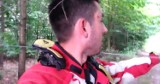 Linka śmierci czyhała na motocyklistów w lesie w Wojcieszkowie koło Łukowa [WIDEO]