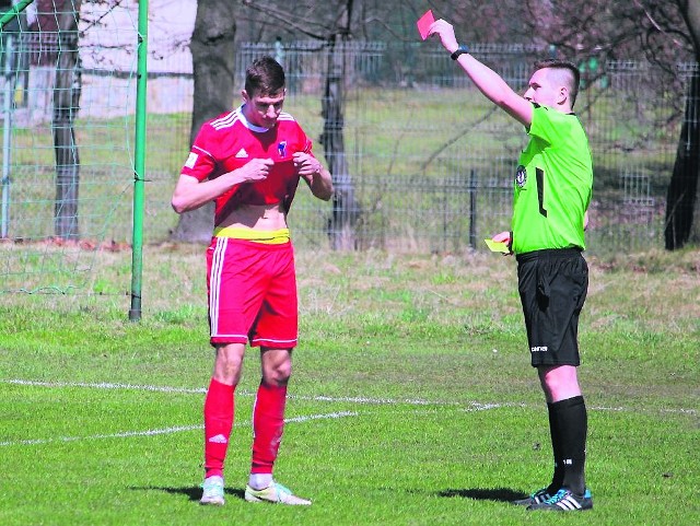 Maksim Kventser, Białorusin z Broni Radom, dostał czerwoną kartkę, ale będzie mógł grać