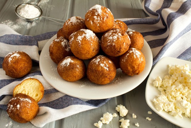 Szybkie pączki serowe na karnawał i tłusty czwartek