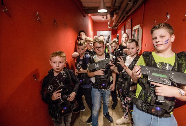 Lastag zaproponuje dzieciom bezpieczne i bardzo emocjonujące potyczki przy użyciu laserowego paintballa