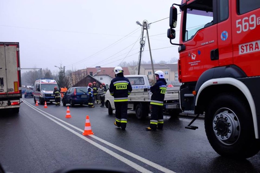 Do wypadku na DK nr 19 w Niebylcu doszło po godz. 12.30....