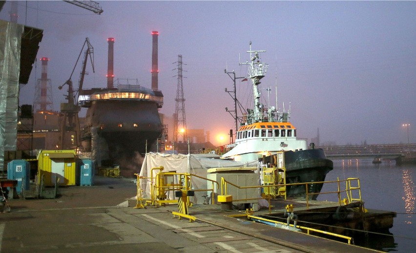 Stocznia Remontowa Shipbuilding SA - nabrzeże stoczniowe