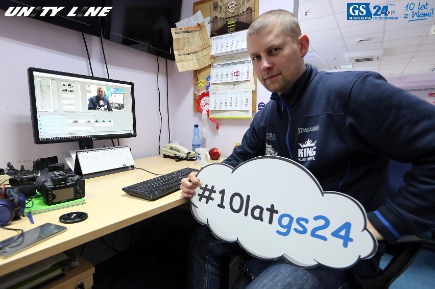 10 lat GS24. Trener Łukomski poznał tajniki portalu gs24.pl