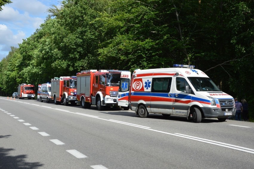 Wypadek w Lęborku 23.06.2020 na drodze krajowej nr 6