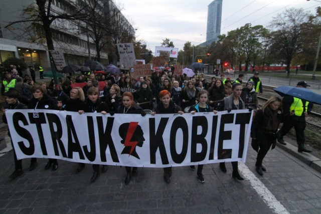 W czwartek, 19.01.2017, kolejny Czarny Protest we Wrocławiu