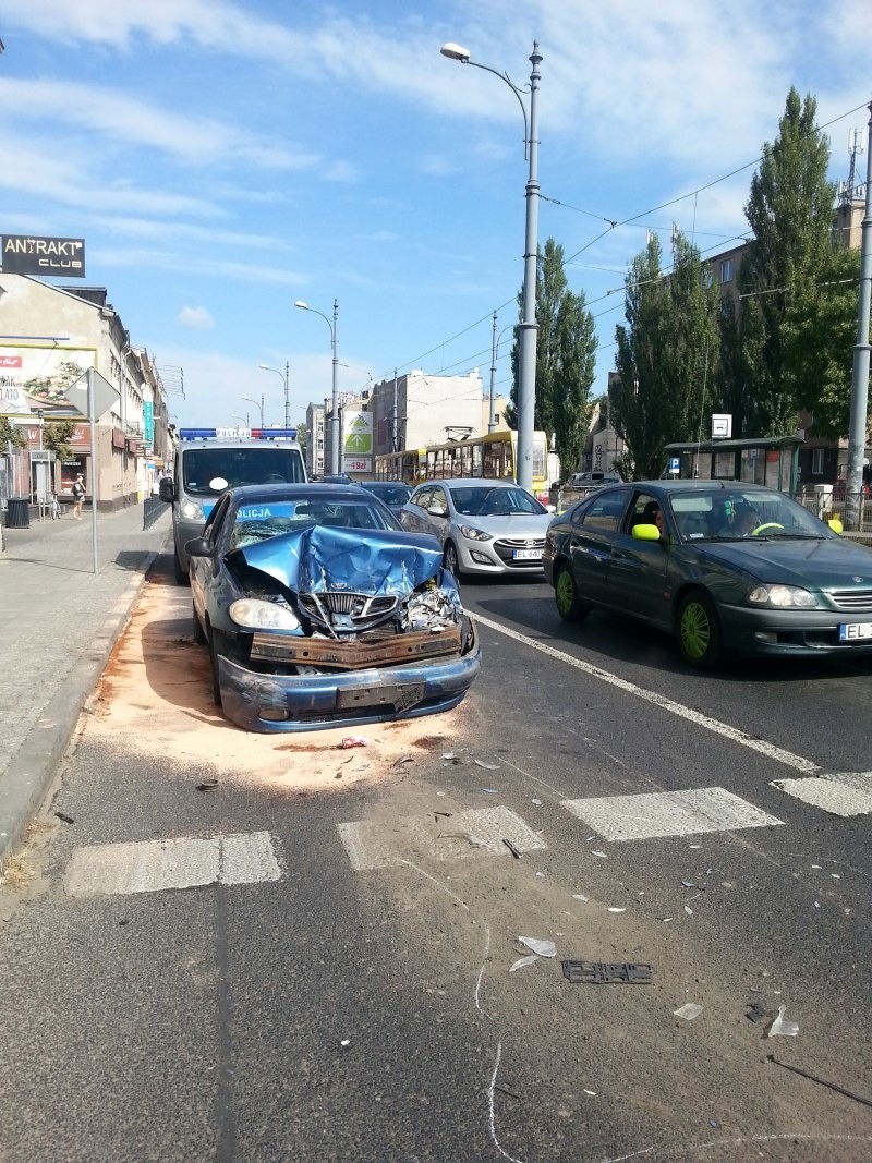 Zderzenie na ul. Zachodniej