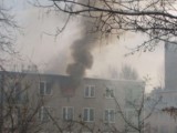 Pożar w Będzinie na Syberce: Pożar w mieszkaniu przy ul. Walki Młodych [ZDJĘCIA]
