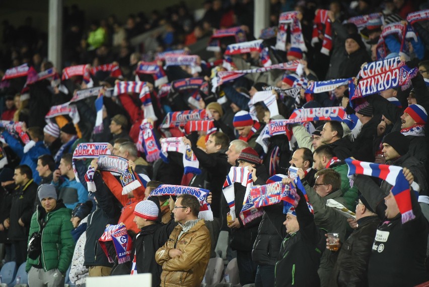 Górnik Zabrze - Piast Gliwice kibice