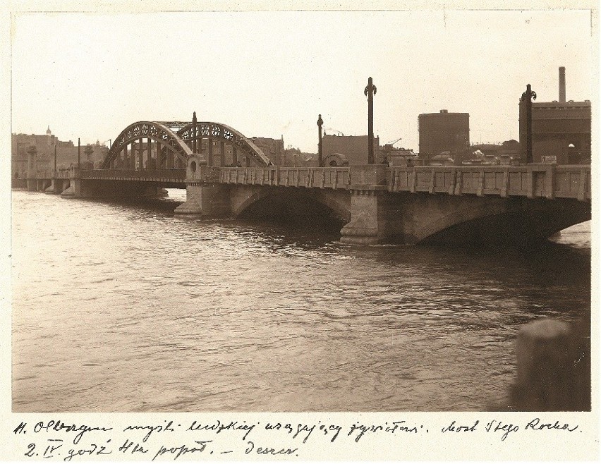 Kwiecień 1924. Poznań pod wodą