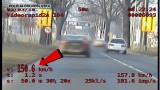 Pirat drogowy w volvo! Pędził 150 km/h przy CH Korona! "Nie mam nic mądrego do powiedzenia" - mówił policjantom