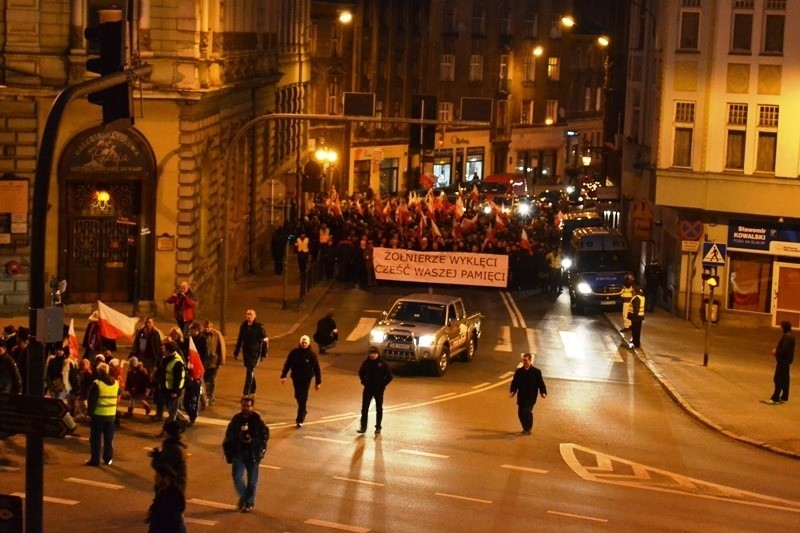 Marsz Pamięci Żołnierzy Wyklętych w Bielsku-Białej