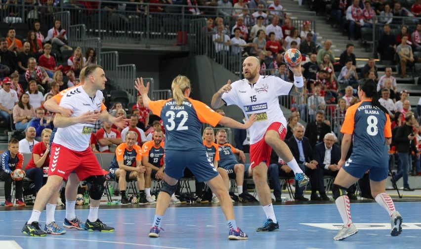 Mecz Handball Legends - Politechnika Śląska