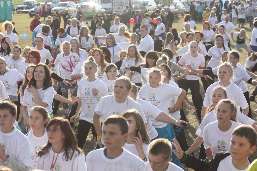 Rekord Polski w zumbie pobity został 21 września 2013 w...