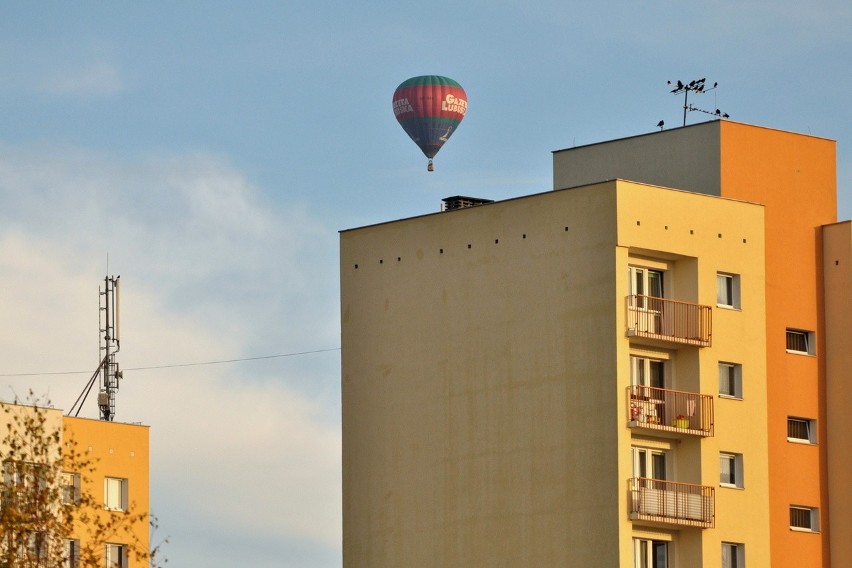 Balon nad Gorzowem.