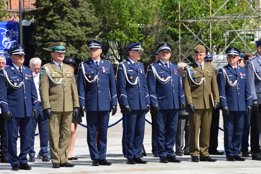 Powiatowe obchody Święta Policji w Myślenicach