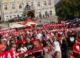 Polska gola! Gorlicki Rynek rozbrzmiewał okrzykami kibiców. Strefa żyje!