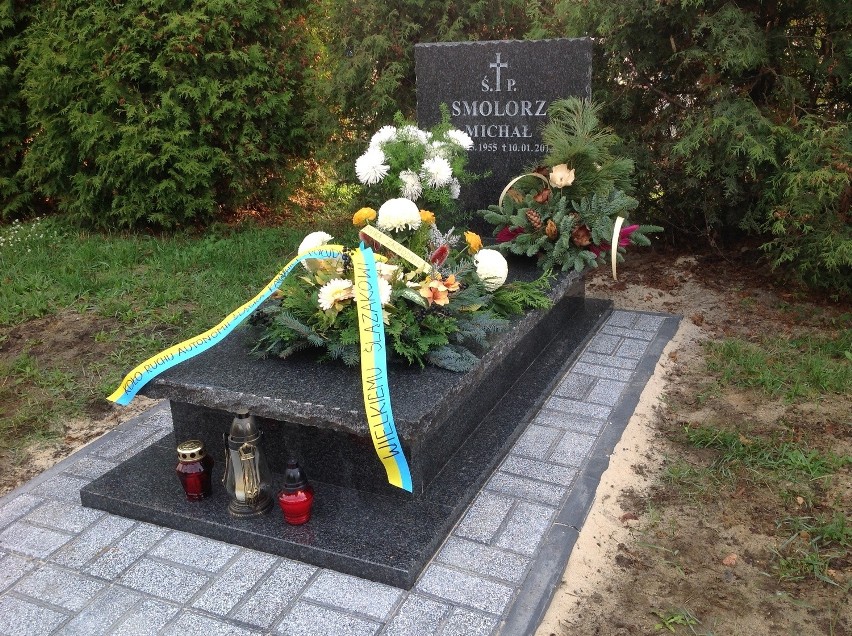 Członkowie RAŚ odwiedzili groby Michała Smolorza i Augustyna Halotty
