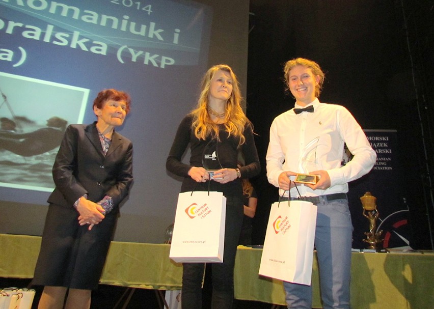 Od lewej: Krystyna Chojnowska-Liskiewicz, Katarzyna Goralska...