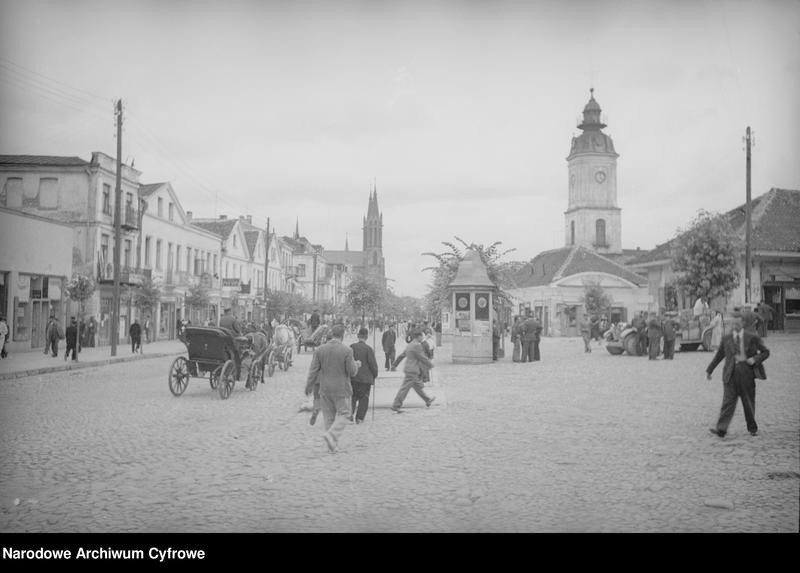 Białystok na archiwalnych zdjęciach. Tak zmieniło się centrum miasta. Zdjęcia z lat 1936-1943