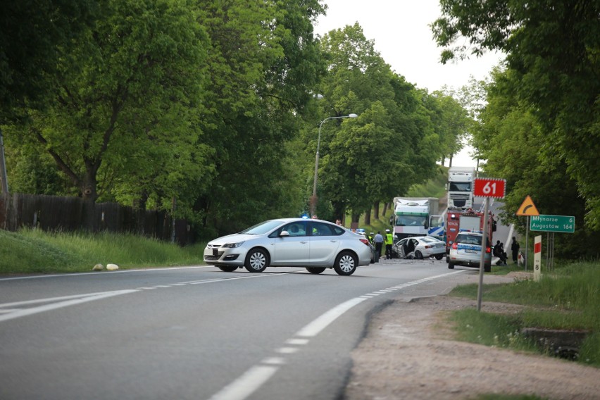 Wypadek na DK 61, w Dyszobabie: nie żyje druga osoba. Śmiertelny wypadek w województwie mazowieckim [ZDJĘCIA]