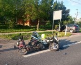 Kleczanów, gmina Obrazów. Zderzenie motoroweru i motocykla na drodze krajowej nr 77