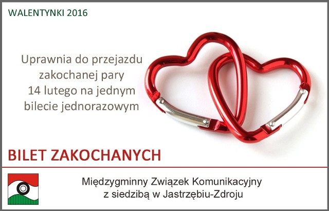 MZK Jastrzębie: Zakochani pojadą autobusami za pół darmo