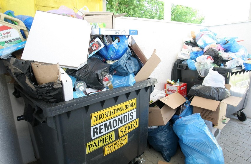 Tak wygląda odbiór śmieci na osiedlu Majowym