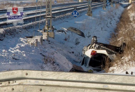 Wypadek na przejeździe kolejowym pod Międzyrzecem Podlaskim. Zginęła jedna osoba