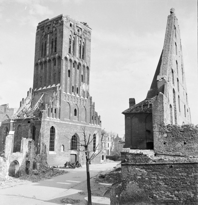 Ruiny kościoła św. Katarzyny i Wielkiego Młyna