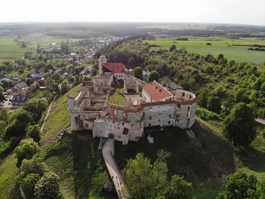 Kazimierz Dolny i Janowiec. Latamy dronem nad turystycznymi perełkami regionu (ZDJĘCIA Z DRONA)