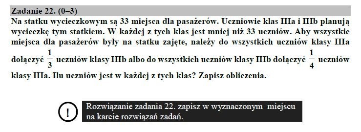 Egzamin gimnazjalny 2019 Odpowiedzi matematyka + arkusz pytań CKE [część matematyczno-przyrodnicza]. Co było? Jakie zadania? [11 kwienia]