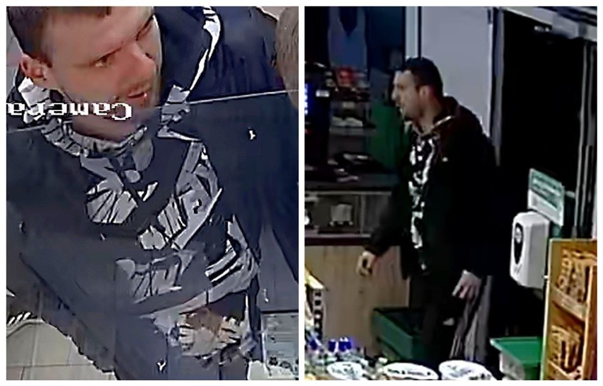 Tego złodzieja szukają policjanci z Tarnobrzega. Ukradł alkohol w "Żabce" i zrobił demolkę. Rozpoznajesz go na zdjęciach?