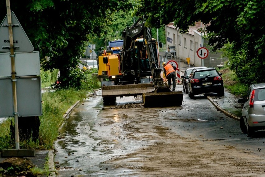 Burze na Dolnym Śląsku. W regionie wałbrzyskim zalało...