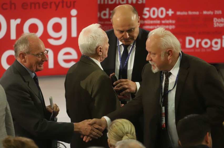 Jarosław Kaczyński przyjechał w środę do Radomia na konwencję wyborczą Prawa i Sprawiedliwości [zdjęcia]