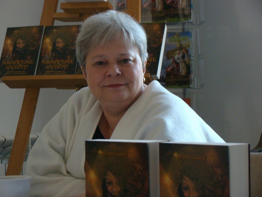 Pisarka Joanna Żamejć odwiedziła Siemiatycze i Bocki
