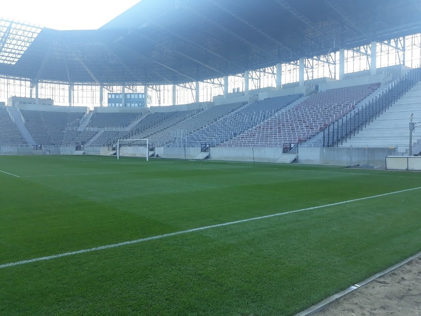 Stadion Pogoni - stan 12 września 2020.