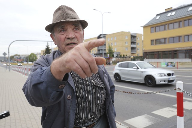 Wiktor Kamiński mówi, że ludziom nigdy nie dogodzisz. - Ale faktycznie, to dobrze, że podwójnej sygnalizacji już tu nie ma.