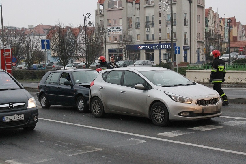 Kolizja na Bramie Brzostowskiej [Zdjęcia]