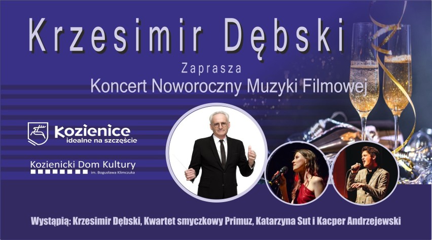 Krzesimir Dębski wystąpi z muzyką filmową w Kozienickim Domu Kultury z Koncertem Noworocznym. Posłuchaj jego muzyki i zobacz film