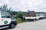 Główny Inspektorat Transportu Drogowego zatrzymał busy z nadmiarem ładunku w Wolborzu