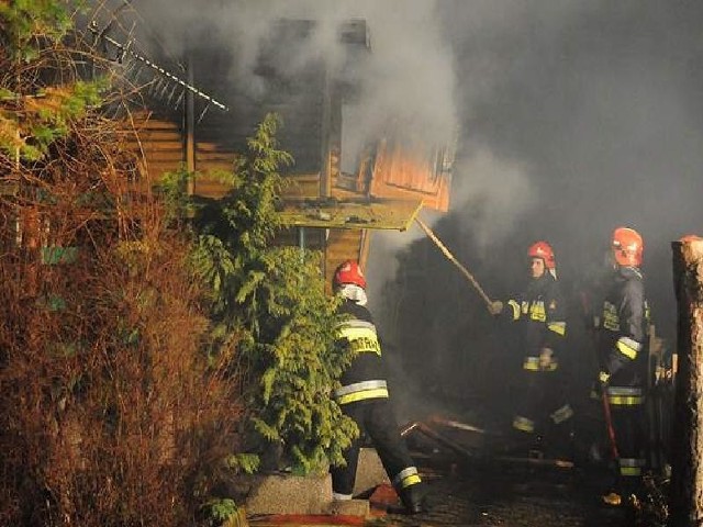 Pożar w Bydgoszczy przy ul. Smukalskiej 166