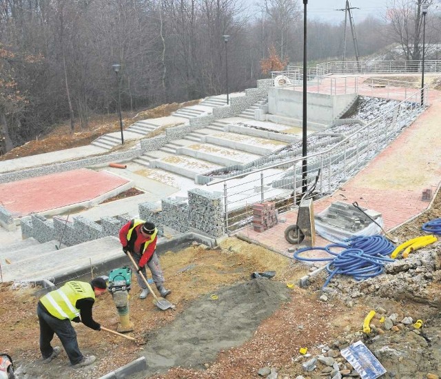 W centrum w Świątnikach prace są na ukończeniu