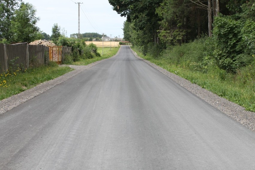 Nowa droga w Przegrodach. Mieszkańcy doczekali się asfaltu