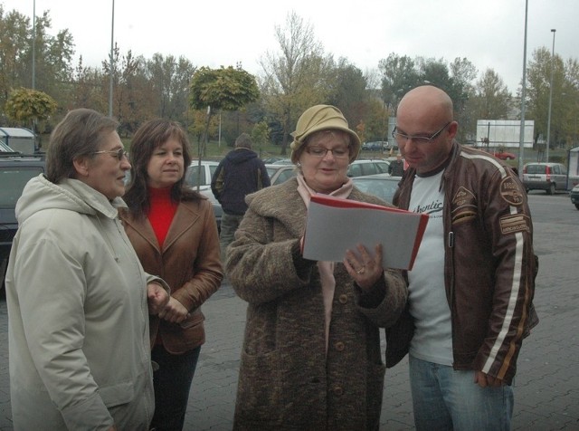 Panie z Partii Kobiet przekonywały do popierania parytetów Sławomira Pieczarkę. Udało im się.